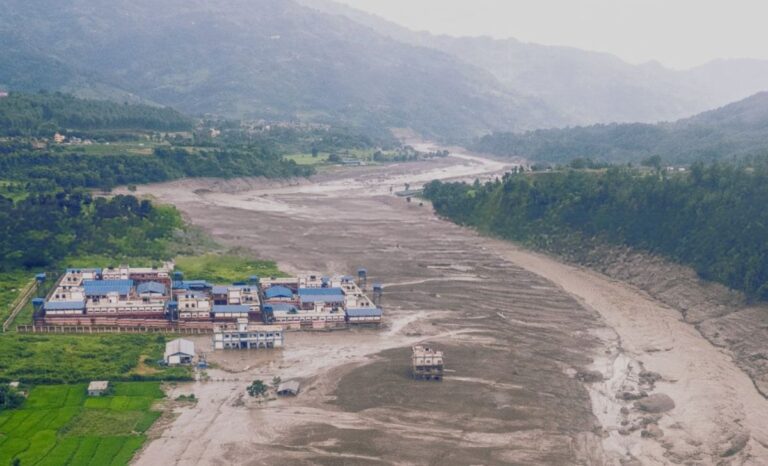 Rasuwa Flood In Nepal