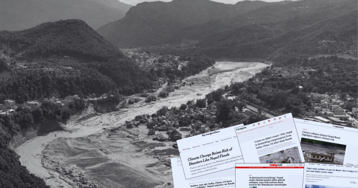 ‘Not Charity, But Justice’: Himalayan Disaster Pushes Nepal to Frontline of Global Climate Reparations